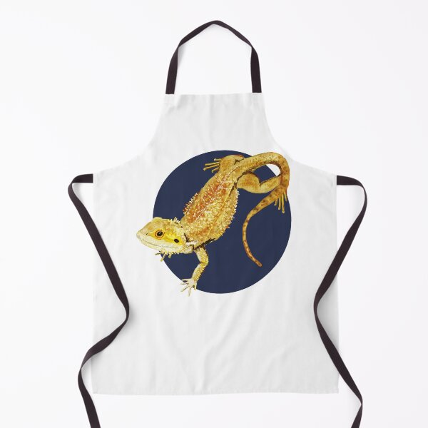 Item preview, Bearded Dragon Lizard on Blue designed and sold by VerdeDoodleDuck.