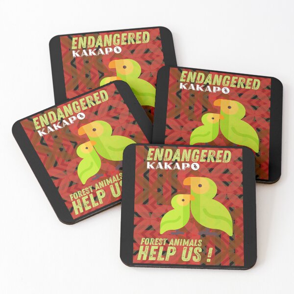 Item preview, Kakapo Endangered Birds designed and sold by yassooarts.