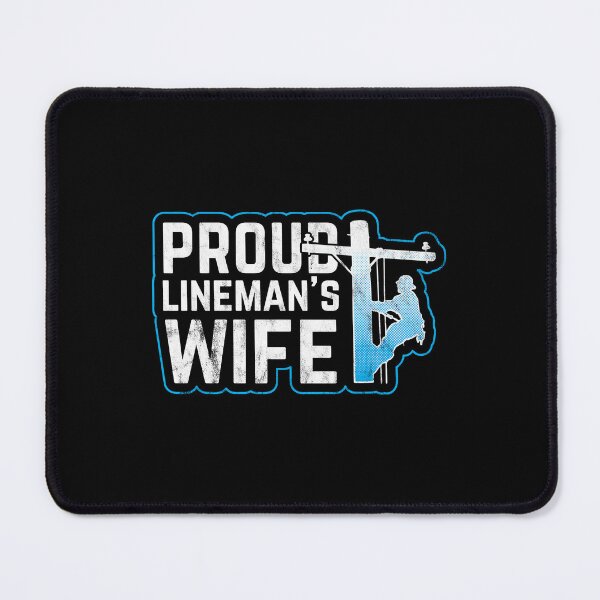 Item preview, Proud Lineman's Wife Line Worker Gift Idea designed and sold by haselshirt.