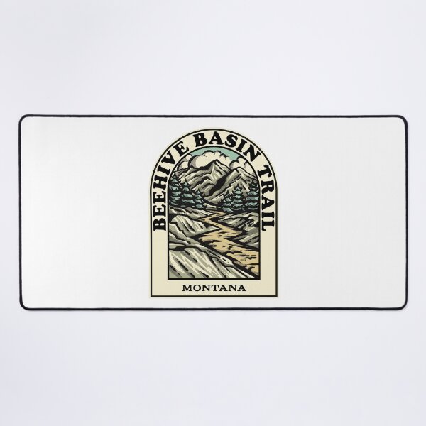 Item preview, Beehive Basin Trail Montana hiking backpacking trail designed and sold by HalpinDesign.