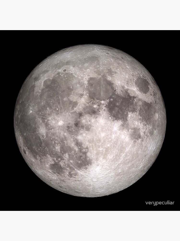 The Full Moon - HD Photo Of the Moon - by verypeculiar