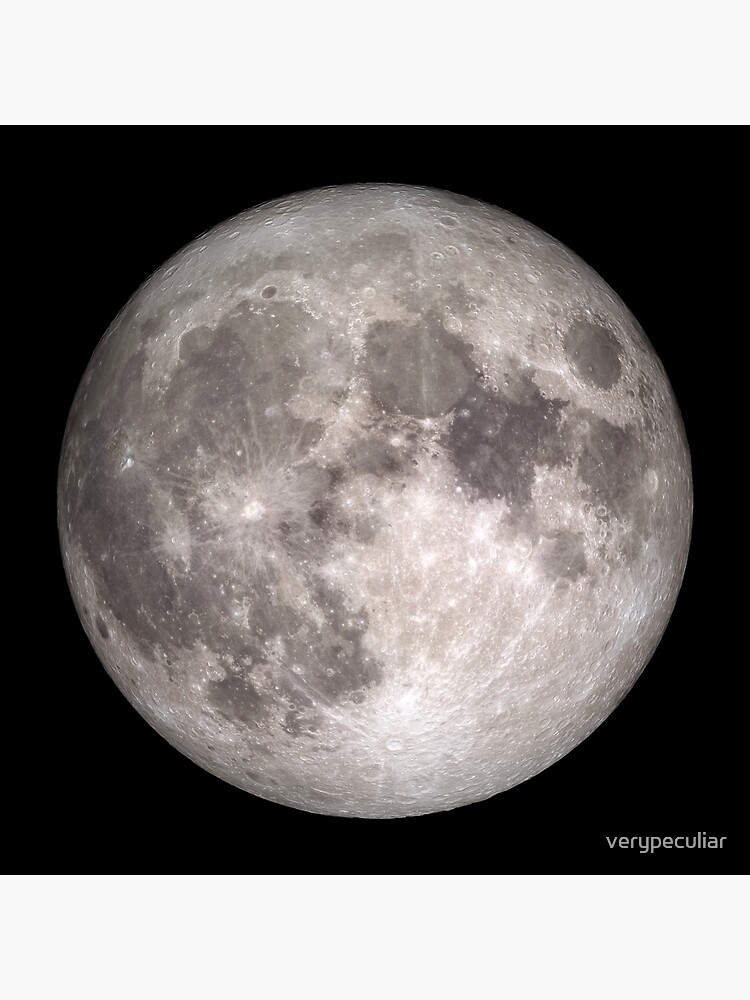 The Full Moon - HD Photo Of the Moon -  Poster for Sale by