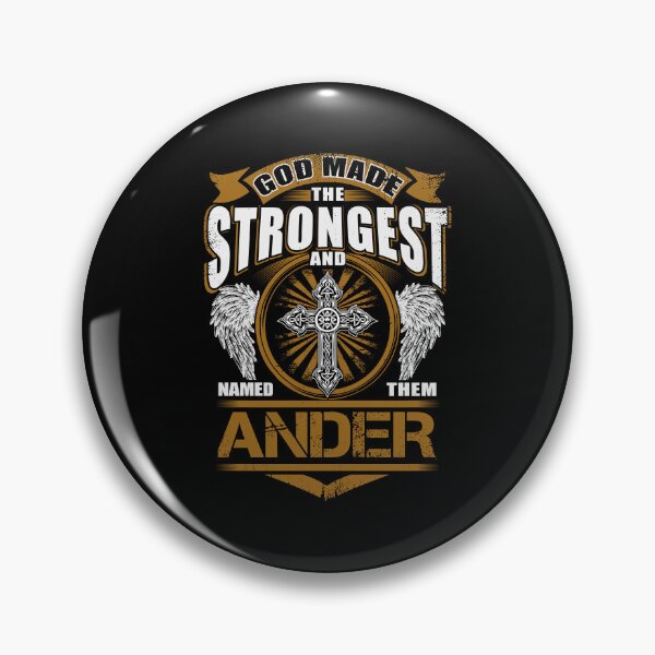 Item preview, Ander Name T Shirt - God Found Strongest And Named Them Ander Gift Item Tee designed and sold by gabridunc4.