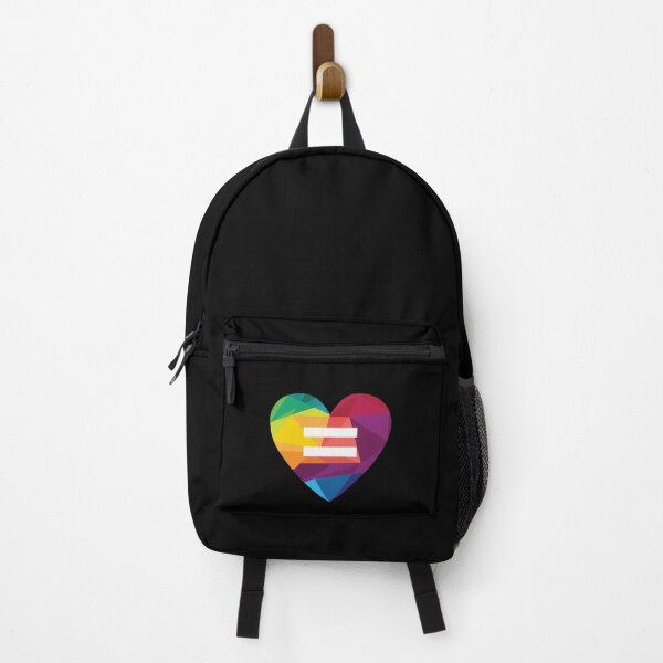 Item preview, LGBT Rights Rainbow Heart Marriage Equality Holiday Gift designed and sold by haselshirt.