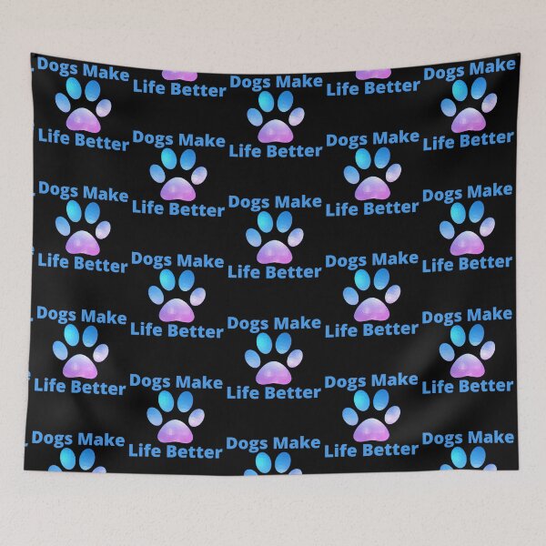 Item preview, Dogs Make Life Better designed and sold by joysandone.