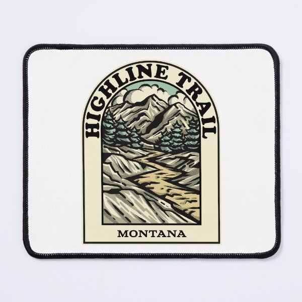 Item preview, Highline Trail Montana hiking backpacking trail designed and sold by HalpinDesign.
