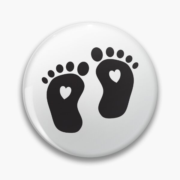 Item preview, Baby Footprint heart designed and sold by Ashlison.