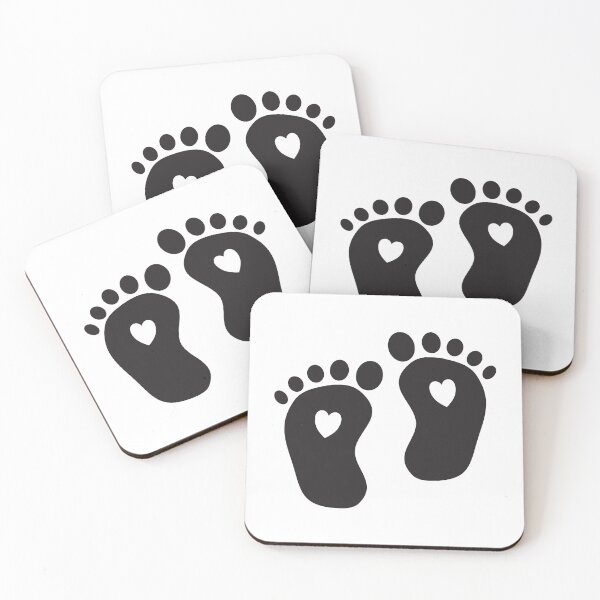 Item preview, Baby Footprint heart designed and sold by Ashlison.