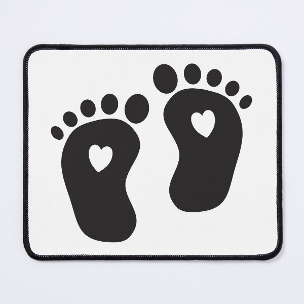 Item preview, Baby Footprint heart designed and sold by Ashlison.