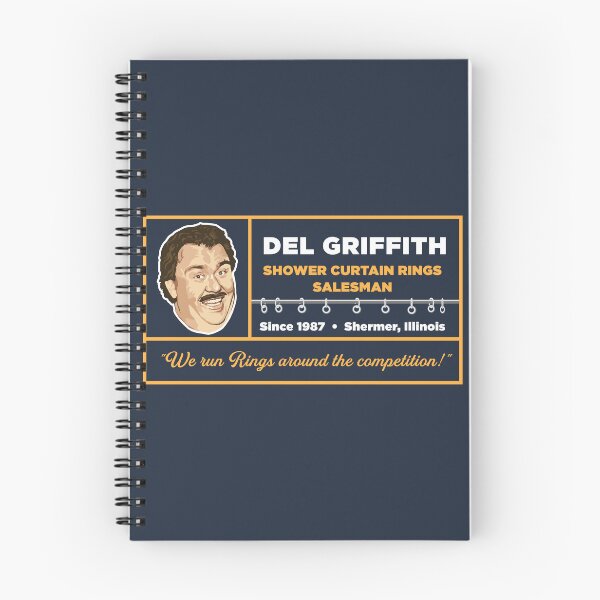 Item preview, Del Griffith Shower Curtain Rings Salesman designed and sold by Alema Art.