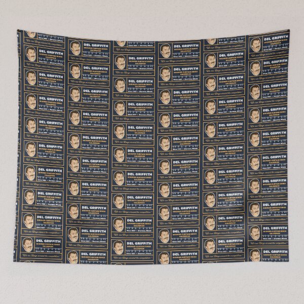 Artikelvorschau, Del Griffith Duschvorhang Ringe Verkäufer entworfen und verkauft von Alema Art.
