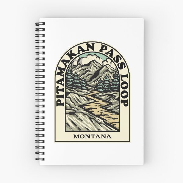 Item preview, Pitamakan Pass Loop Montana hiking backpacking trail designed and sold by HalpinDesign.