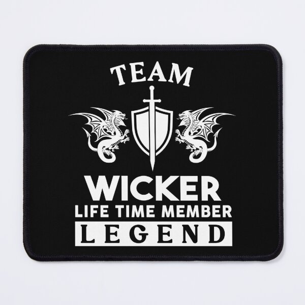 Item preview, Wicker Name T Shirt - Wicker Legend Lifetime Member Gift Item Tee designed and sold by aaronmaxi6.