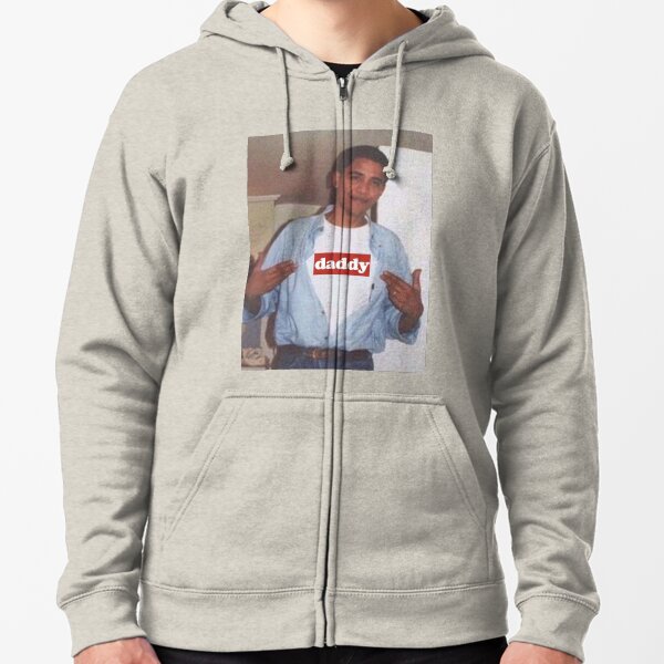 Young Obama Zipped Hoodie