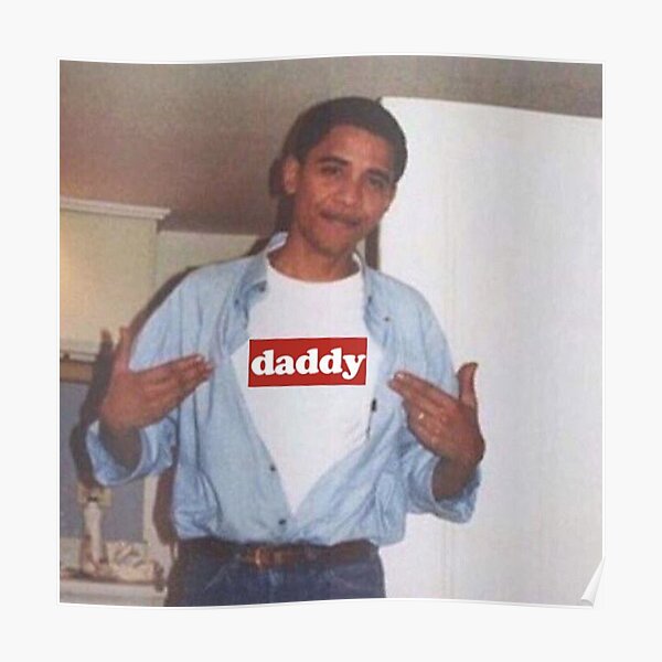 Young Obama Poster