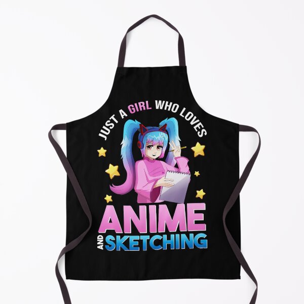 Item preview, Anime And Sketching, Just A Girl Who Loves Anime Teen Girls T-Shirt designed and sold by Kamnna.