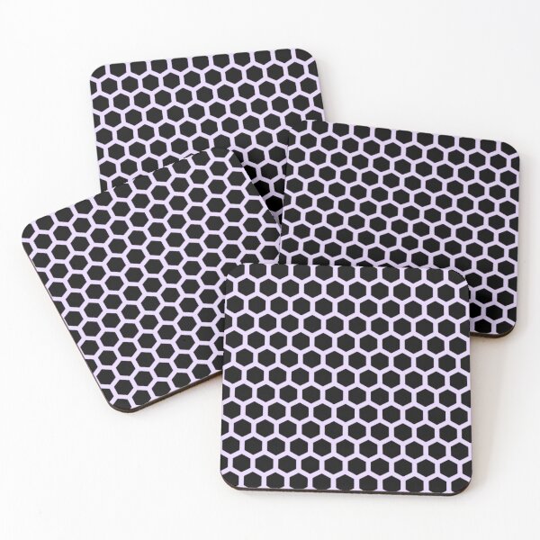 Item preview, Purple Pastel Honeycomb Pattern  designed and sold by Foofighter01.