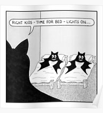Bats' bedtime Poster