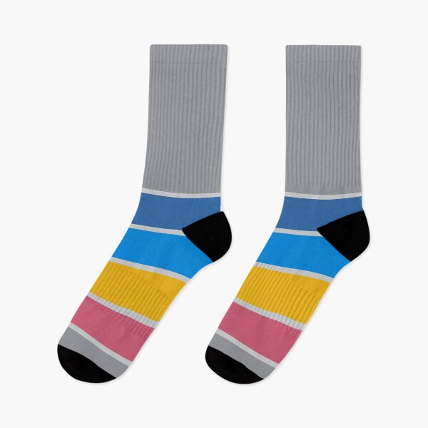 Item preview, Large Multicolour Horizontal Stripes Pattern 6 designed and sold by worldways.