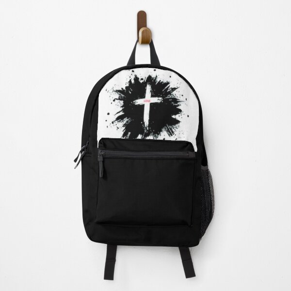 Item preview, White cross with the word love designed and sold by Cyber-Spider.