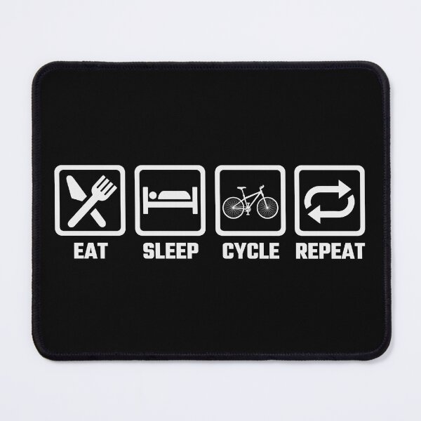 Item preview, Cyclist Bicycle Biking Life Cycle Repeat Love Cycling designed and sold by haselshirt.