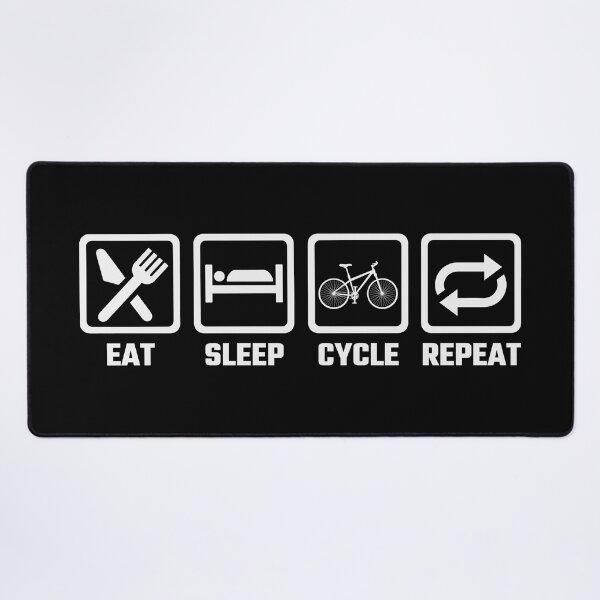 Item preview, Cyclist Bicycle Biking Life Cycle Repeat Love Cycling designed and sold by haselshirt.