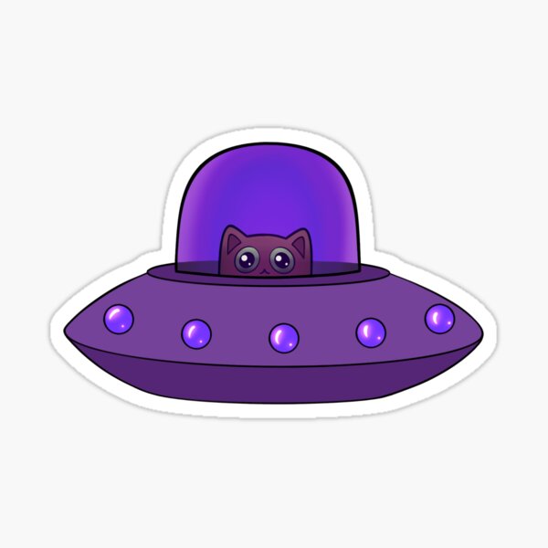 Chat étranger Sticker