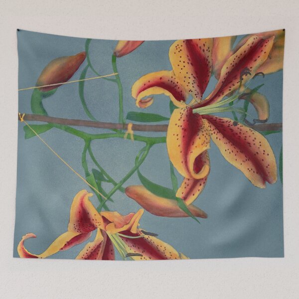 Item preview, Antique Lily Collotype designed and sold by jadeandjester.