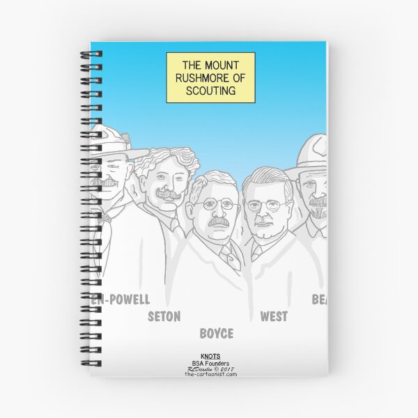 Item preview, Founders of Modern Scouting designed and sold by Out to Lunch Cartoons and More.