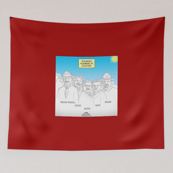 Item preview, Founders of Modern Scouting designed and sold by Out to Lunch Cartoons and More.