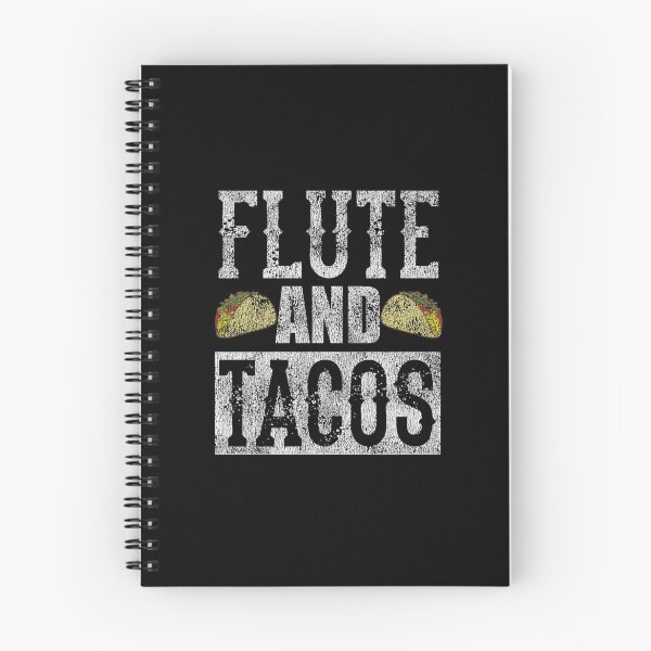 Item preview, Flute and Tacos Funny Taco Band Distressed designed and sold by Tee Kaboom!.