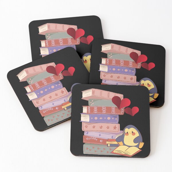 Item preview, Book Penguin Shows a Love for Reading Books designed and sold by GearGirlNJ.