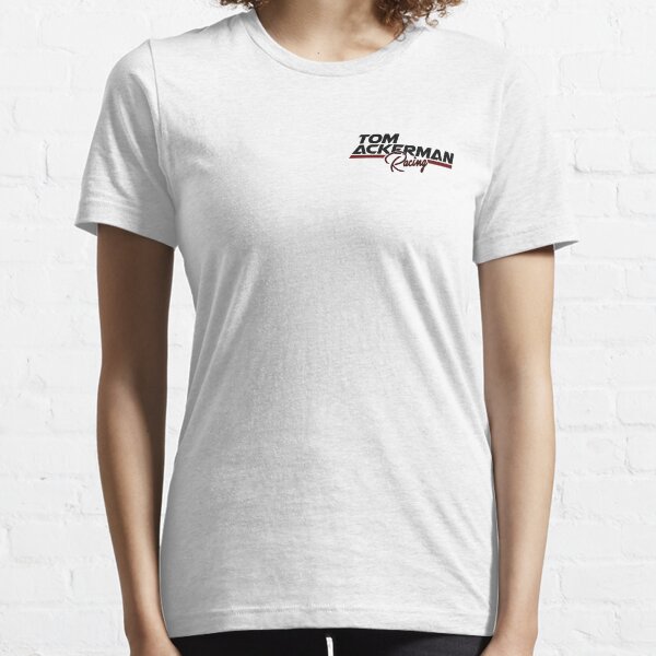 Tom Ackerman Racing - White Essential T-Shirt