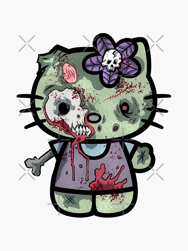 Zombie Hello Kitty - Hello Kitty - Dead Cute T-shirt - Free