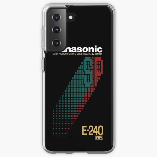 Retro VHS tape vaporwave aesthetic Samsung Galaxy Soft Case