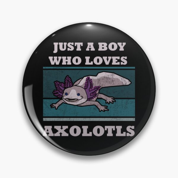Item preview, Just A Boy Who Loves Axolotls designed and sold by JamauDS.