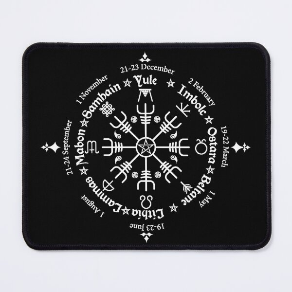 Item preview, Celtic Calendar | Witchcraft | Helm Of Awe | Viking | Norse | Witchy Design designed and sold by Ravenvine.