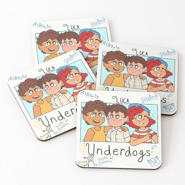 Item preview, Luca underdogs designed and sold by CrazedDoodles.