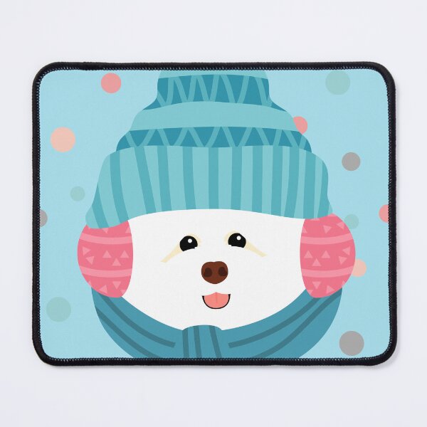 Item preview, Cute Bichon Frise in Snow designed and sold by Lulupainting.
