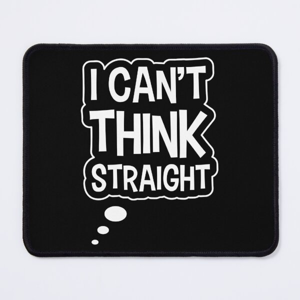 Item preview, LGBT Gay Pride Lesbian I can't think straight white designed and sold by haselshirt.