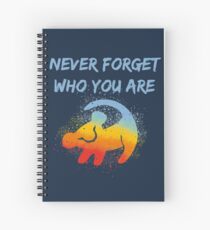 Be Proud of Yourself Spiral Notebook