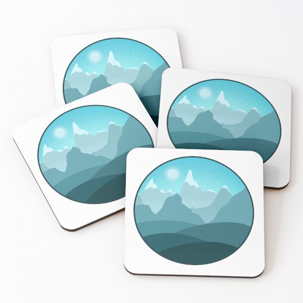 Item preview, Mountains on the Hills designed and sold by Nightlea.