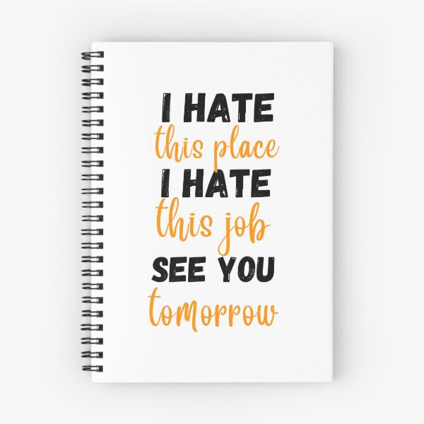 Item preview, So Funny I Hate This Place I Hate This Jjob See You Tomorrow Classic Fans designed and sold by Pykeloknight535.