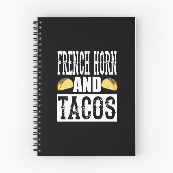 Item preview, French Horn and Tacos Funny Taco Band designed and sold by Tee Kaboom!.