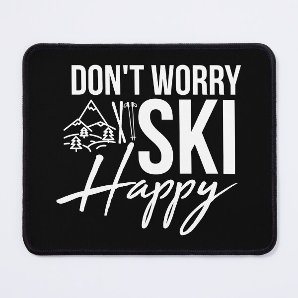Item preview, Skiing Shirt Don't Worry Ski Happy Gift Tee designed and sold by haselshirt.