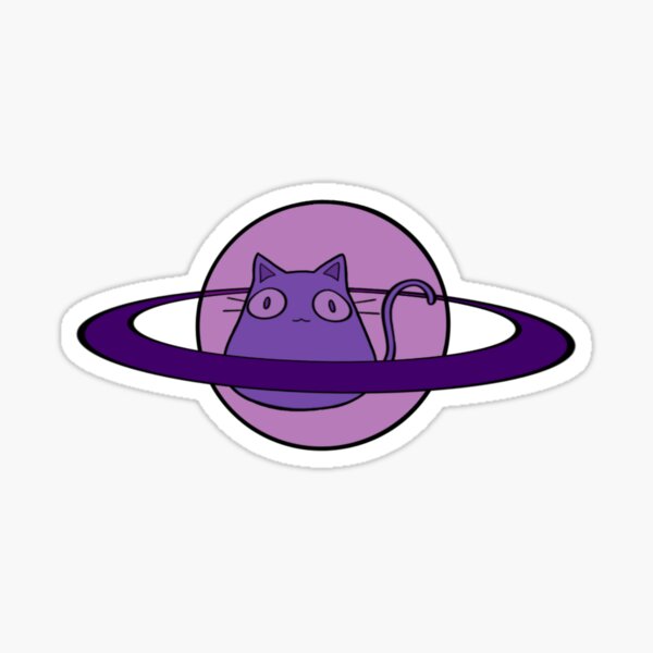 Chat de Saturne Sticker