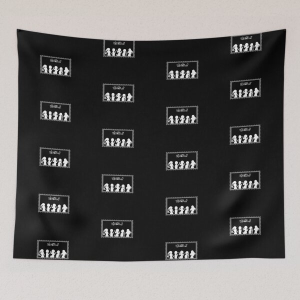 Item preview, HTT Silhouette Stamp (on Black) designed and sold by epinkb.