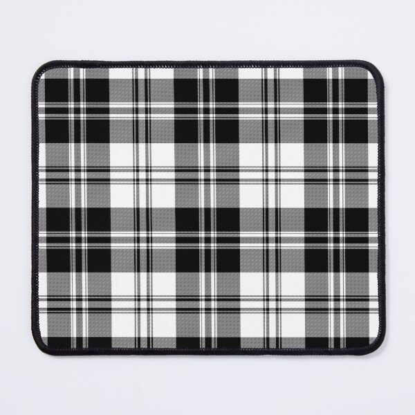 Item preview, Scattish Tartan Black & White Plaid Pattern designed and sold by PattenMonster.