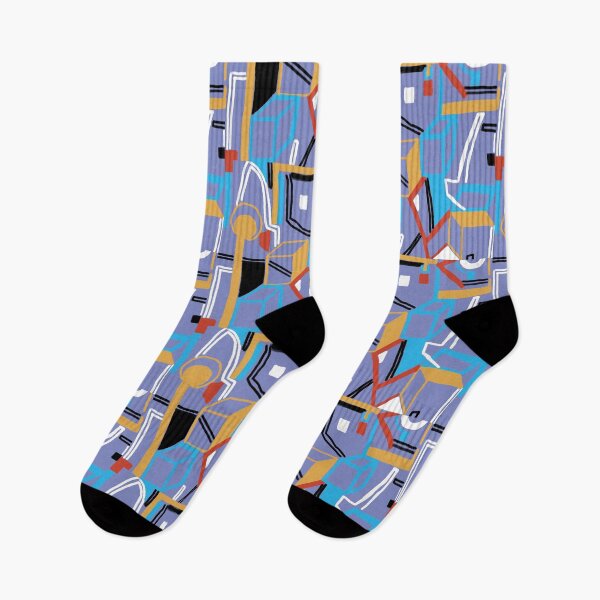 Item preview, Industry Inspired Abstract with Lines and Three D Shapes  designed and sold by PeckoBird.