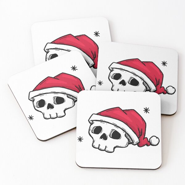 Item preview, Xmas Skull designed and sold by Jess McGarity Art.
